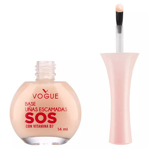 Vogue Esmalte Base Sos Expert Nude Uña Escamada