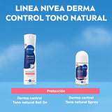 Nivea Desodorante Spray Mujer Derma Control Tono Natural 150ml