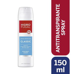 Hidrofugal Antitranspirante Spray Classic 150ml