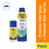 Pack Banana Boat Protector Solar Kids Spray+RollOn
