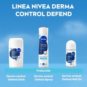 Nivea Desodorante Spray Mujer Derma Control Defend 150ml