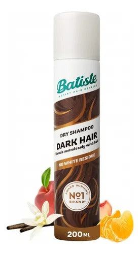 Batiste Shampoo En Seco Dark Hair 200ml