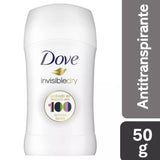 Dove Desodorante Barra Mujer Invisible Dry 50gr