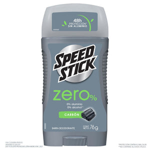 Speed Stick Desodorante Barra Zero Carbon 76g