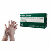 Clean Carrier Guante de Vinilo Talla S Caja 100un